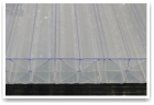 Image 10mm Polycarbonat dreiwandig klar 