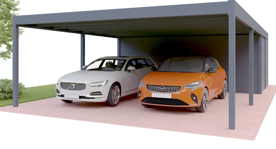 AFC Doppelcarport jetzt mit Preis konfigurieren