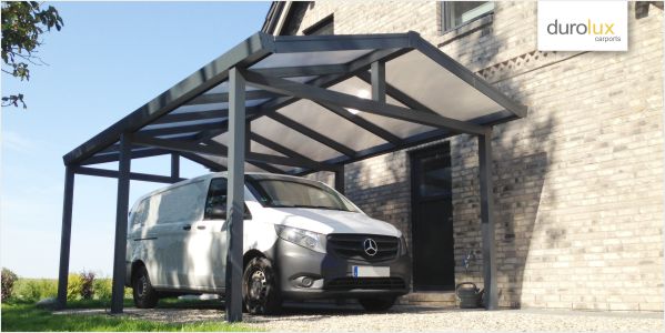 Typ N Bogendachcarports aus Aluminium