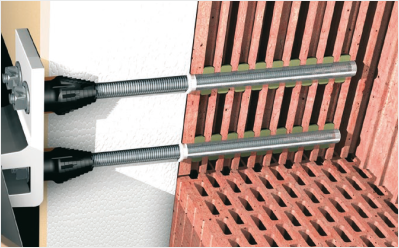 Befestigungsset für WDVS-Isolierfassaden