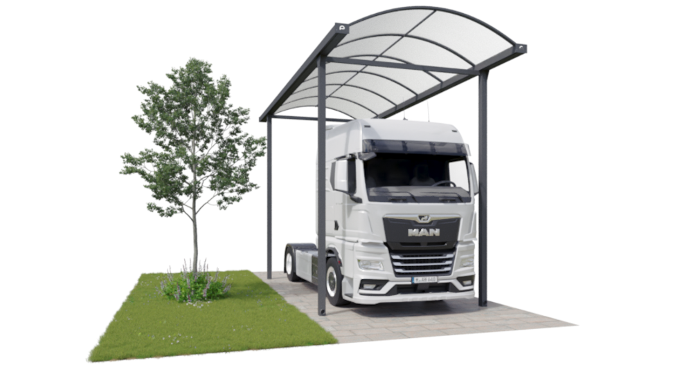 Konfigurator Typ N LKW Carport Einzel