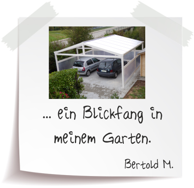 Bertold M. Referenz Alucarports