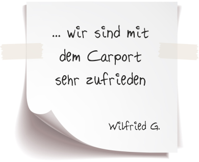 Wilfried G. Referenz Alucarports