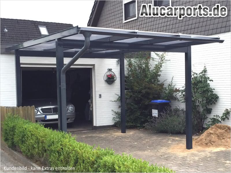 Aluminium-Carport Typ D 300x500 Kundenbild