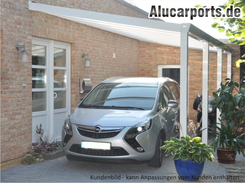 Anbaucarport Typ G Deluxe Kundenbild