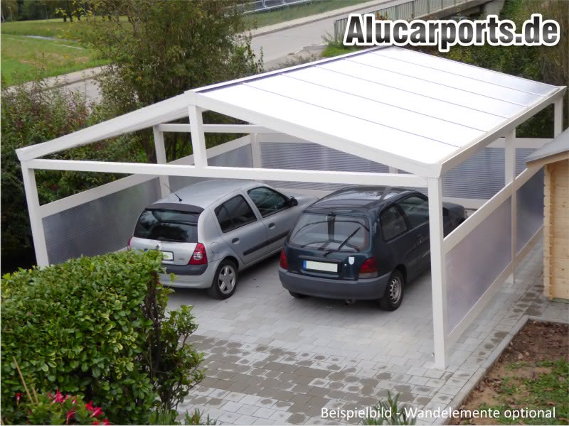 Satteldachcarport Typ G Kundenbild