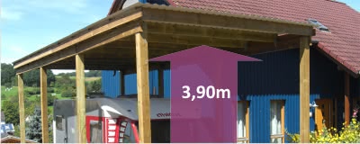 LKW-Carports aus Holz